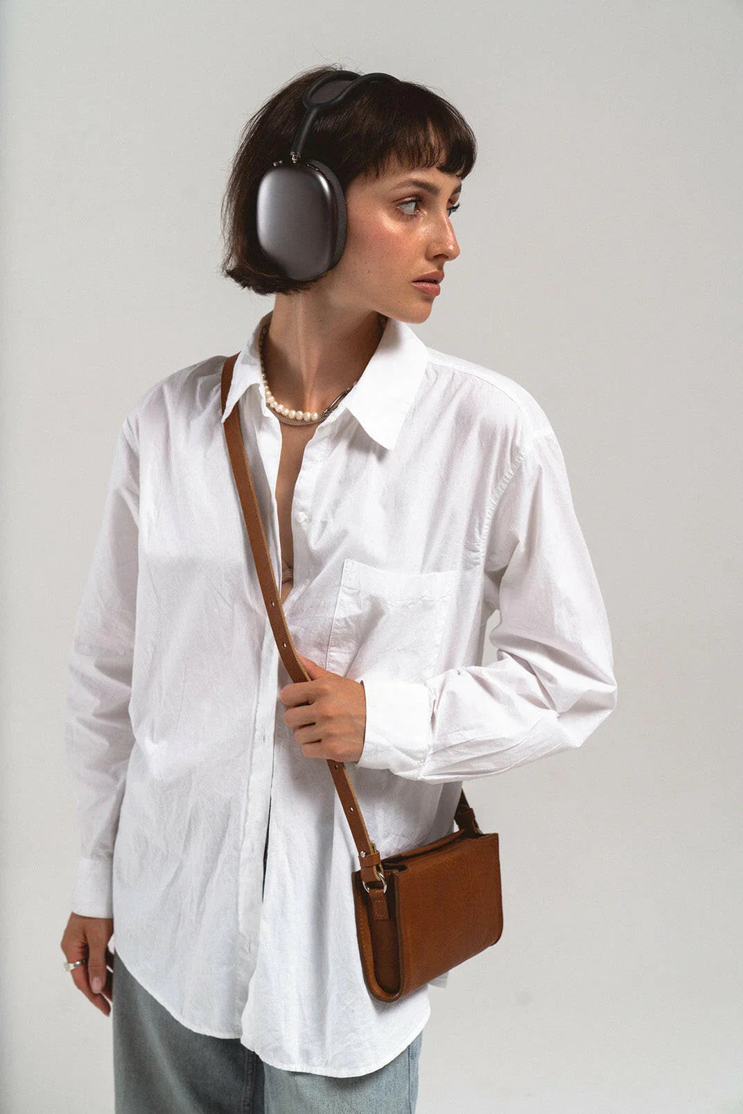 Ledertasche für AirPods Max – The Minimalist 3.0 (Braun) - nature-leather.de