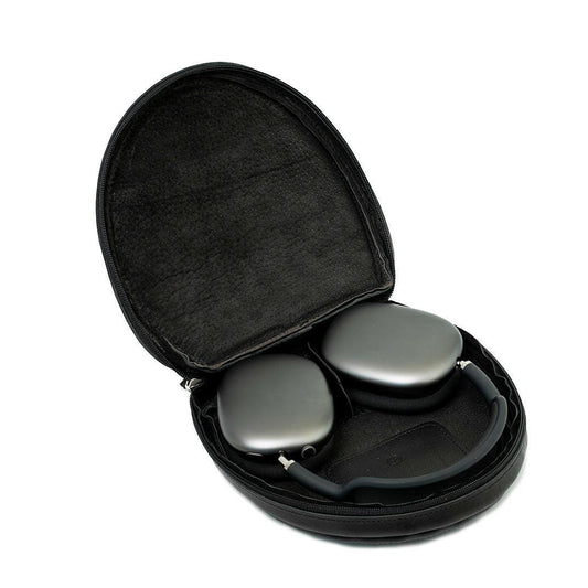 Ledercover für AirPods Max (Schwarz) - nature-leather.de